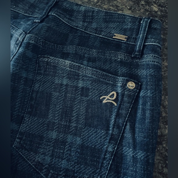 DL1961 Instasculpt Florence Women's Dark Blue Patterned Jeans - Picture 12 of 16